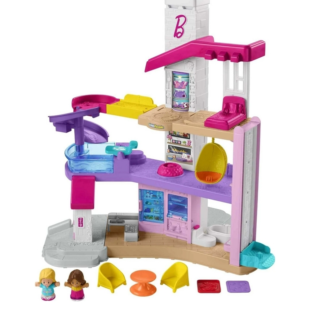Fisher-Price Colorful Dollhouse Playset